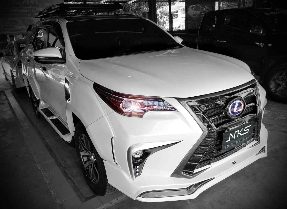 Toyota Fortuner 仿 Lexus 套件霸气登场！
