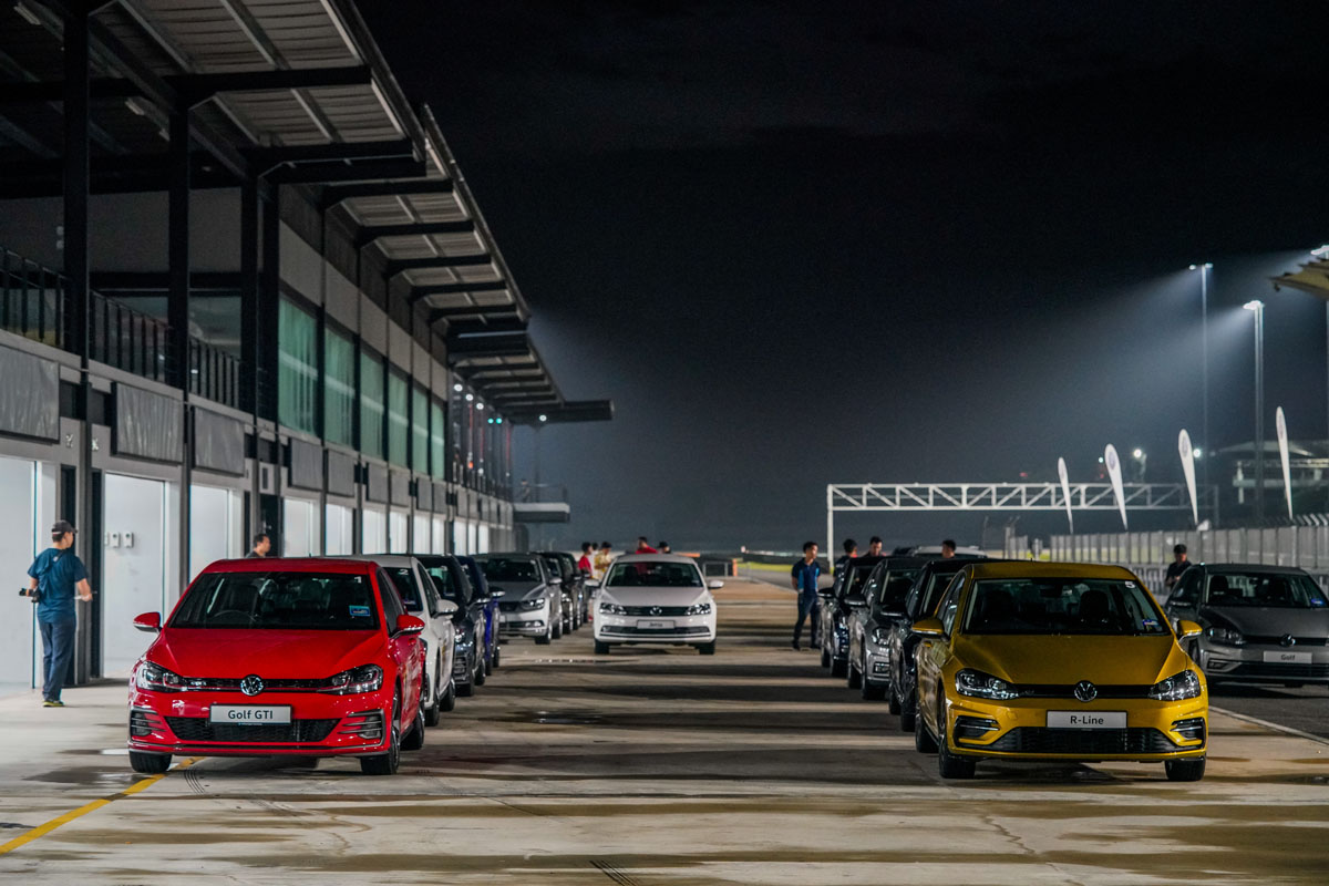 2018 Volkswagen Track Day ,体验 VW 车款的操控力!