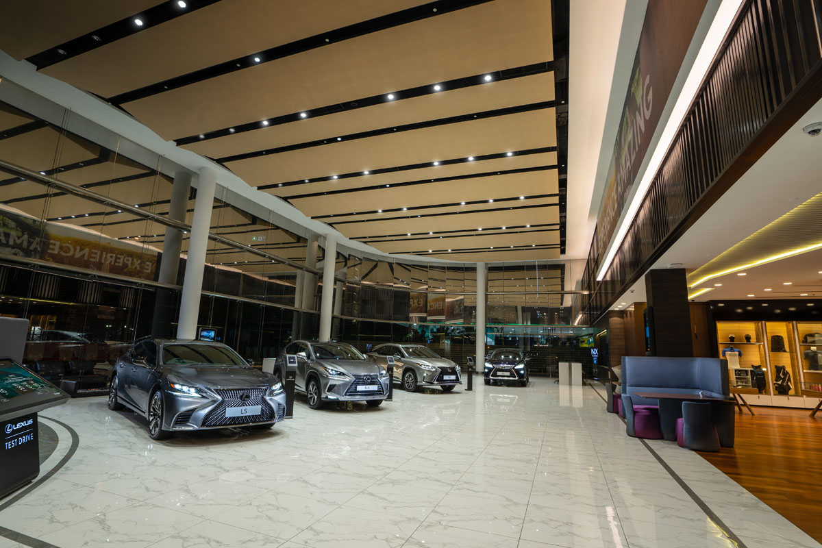 超乎想象的Lexus展示厅带给你独一无二的绝佳体验！