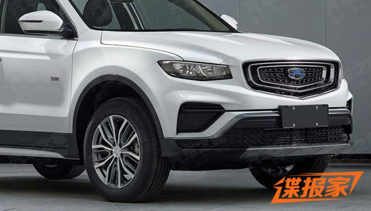 好魁梧的车头！小改款 Geely Boyue 真面目曝光！