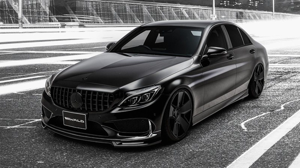 Mercedes-Benz C-Class WALD International ,神秘黑武士!