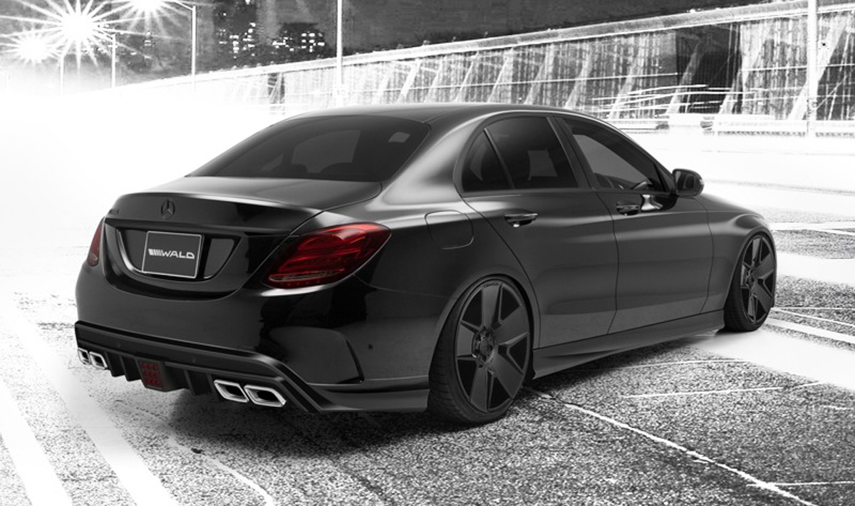 Mercedes-Benz C-Class WALD International ,神秘黑武士!