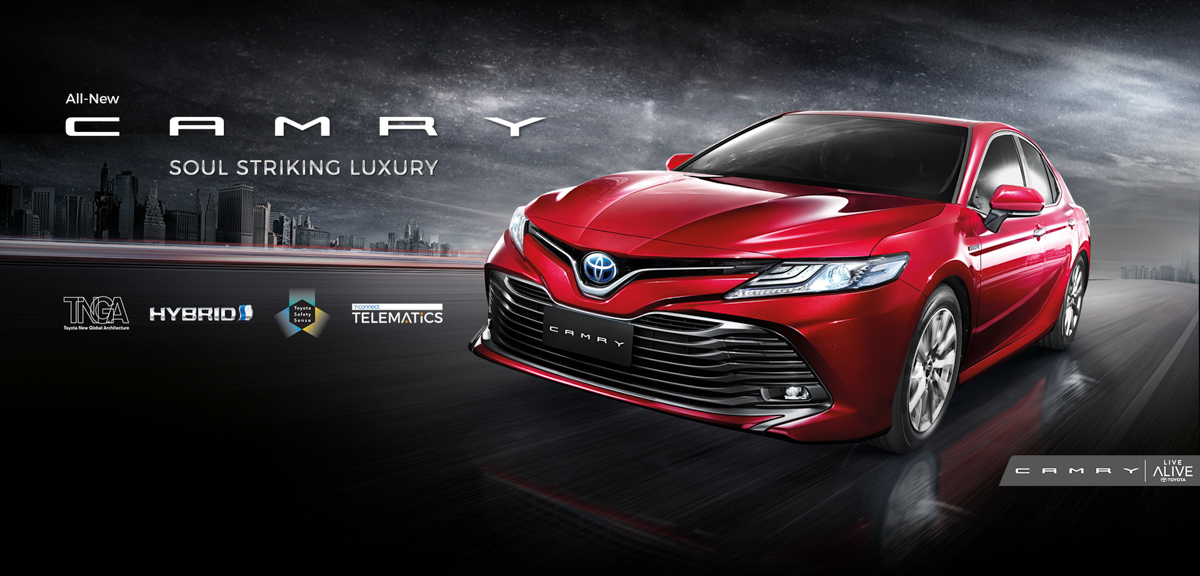 Toyota Camry 2018 泰国登场，Dynamic Force 引擎入列！