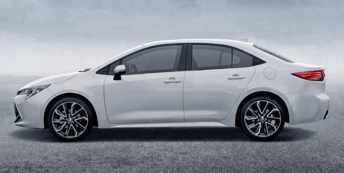 超真实构图， Toyota Corolla Sedan 2019 长这样？