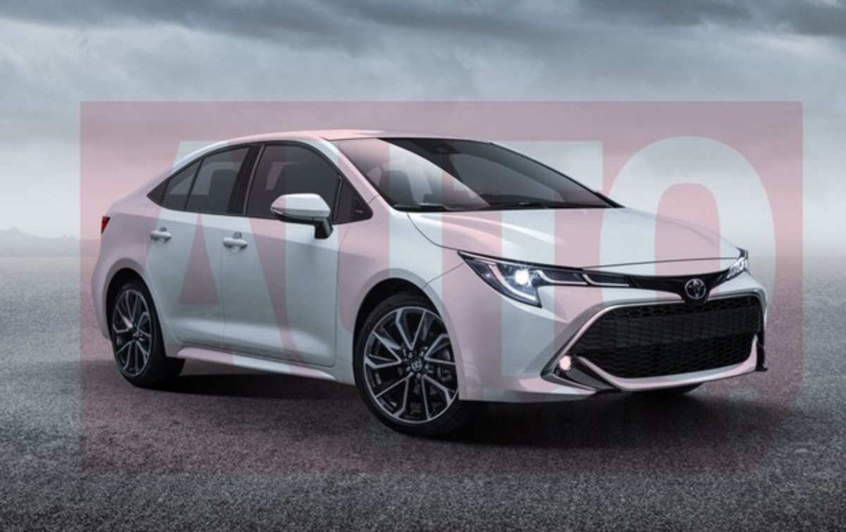 超真实构图， Toyota Corolla Sedan 2019 长这样？