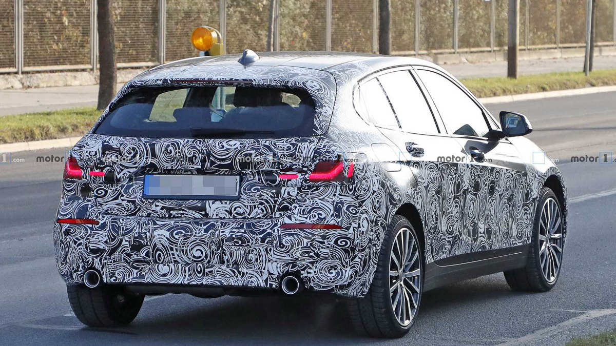 外观成形， 2019 BMW 1 Series 再度曝光！