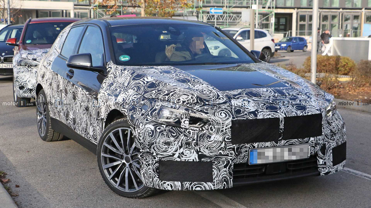 外观成形， 2019 BMW 1 Series 再度曝光！