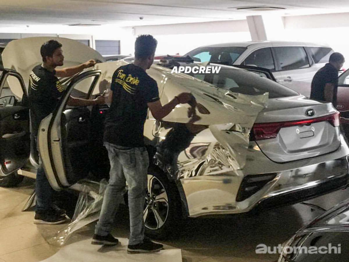 2019 Kia Forte 现身我国,将会亮相 KLIMS 2018 ?