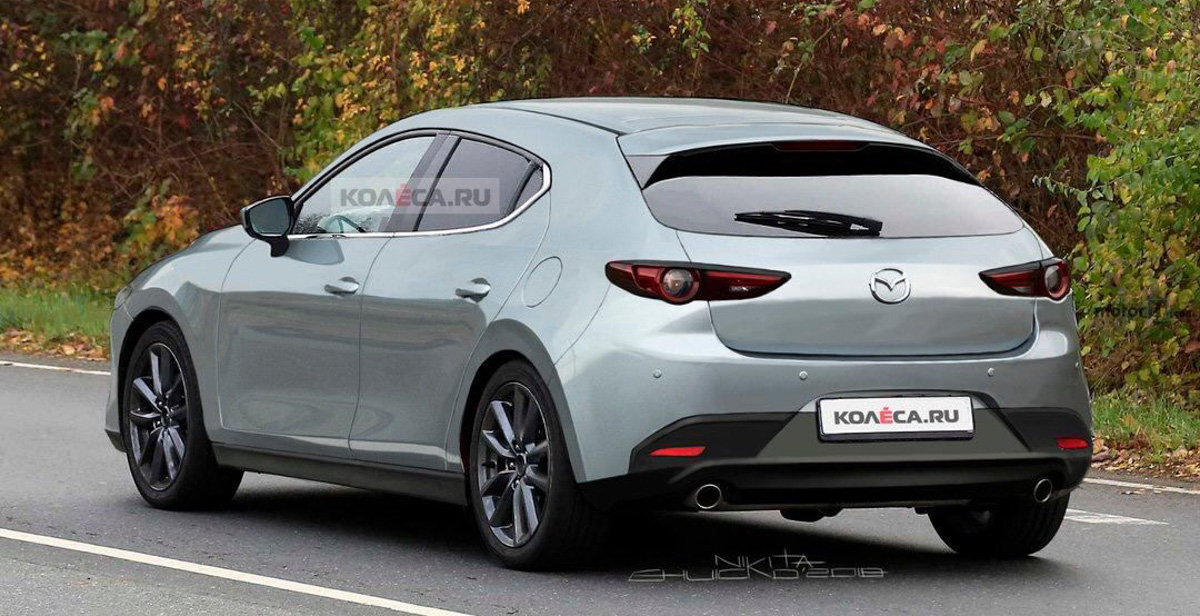卸下伪装， 2019 Mazda3 真面目长这样？