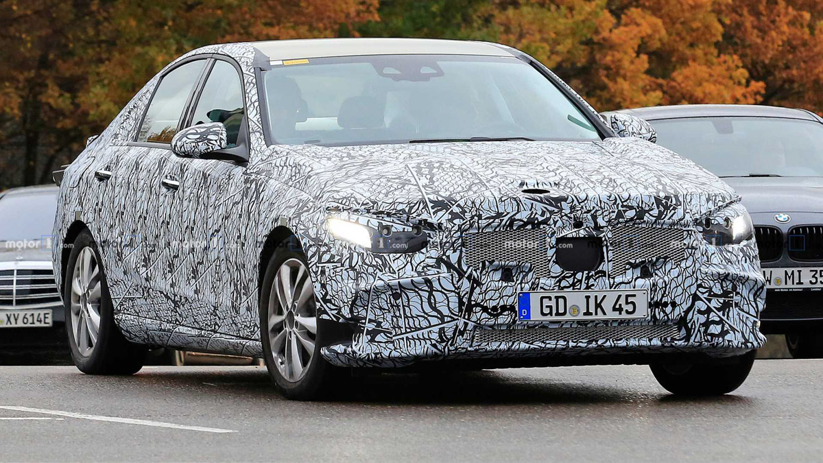 新一代 Mercedes-Benz C-Class 首度现身测试！