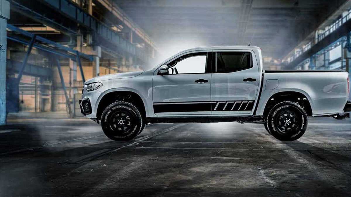 Mercedes-Benz X Class X² 特别版,五彩缤纷的豪华皮卡!