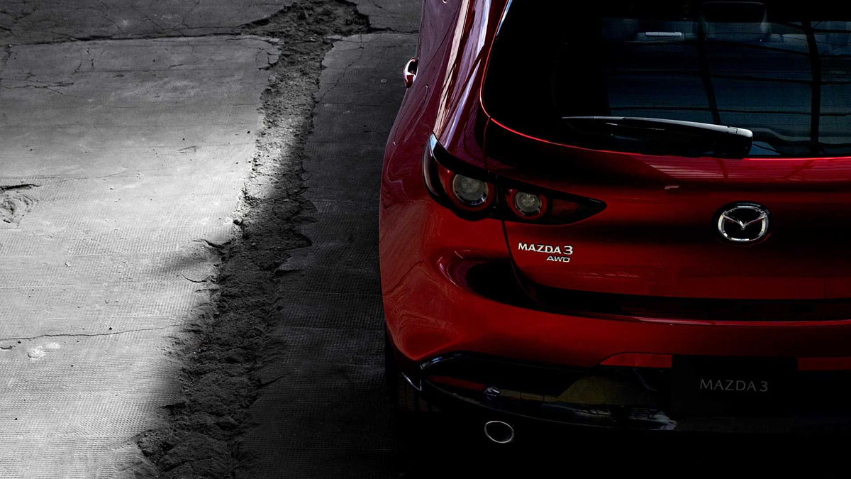 2019 Mazda3 将有全轮传动系统，进一步提升运动表现！