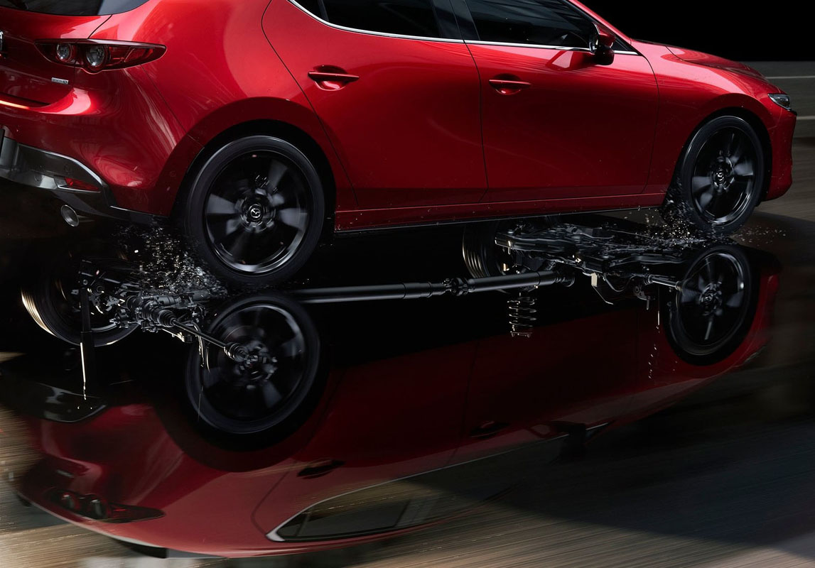 2019 Mazda3 将有全轮传动系统，进一步提升运动表现！