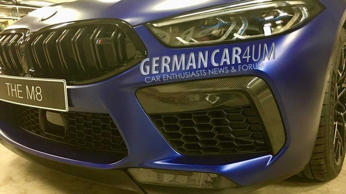 BMW M8 Competition 实车现身，宝马最强王者！