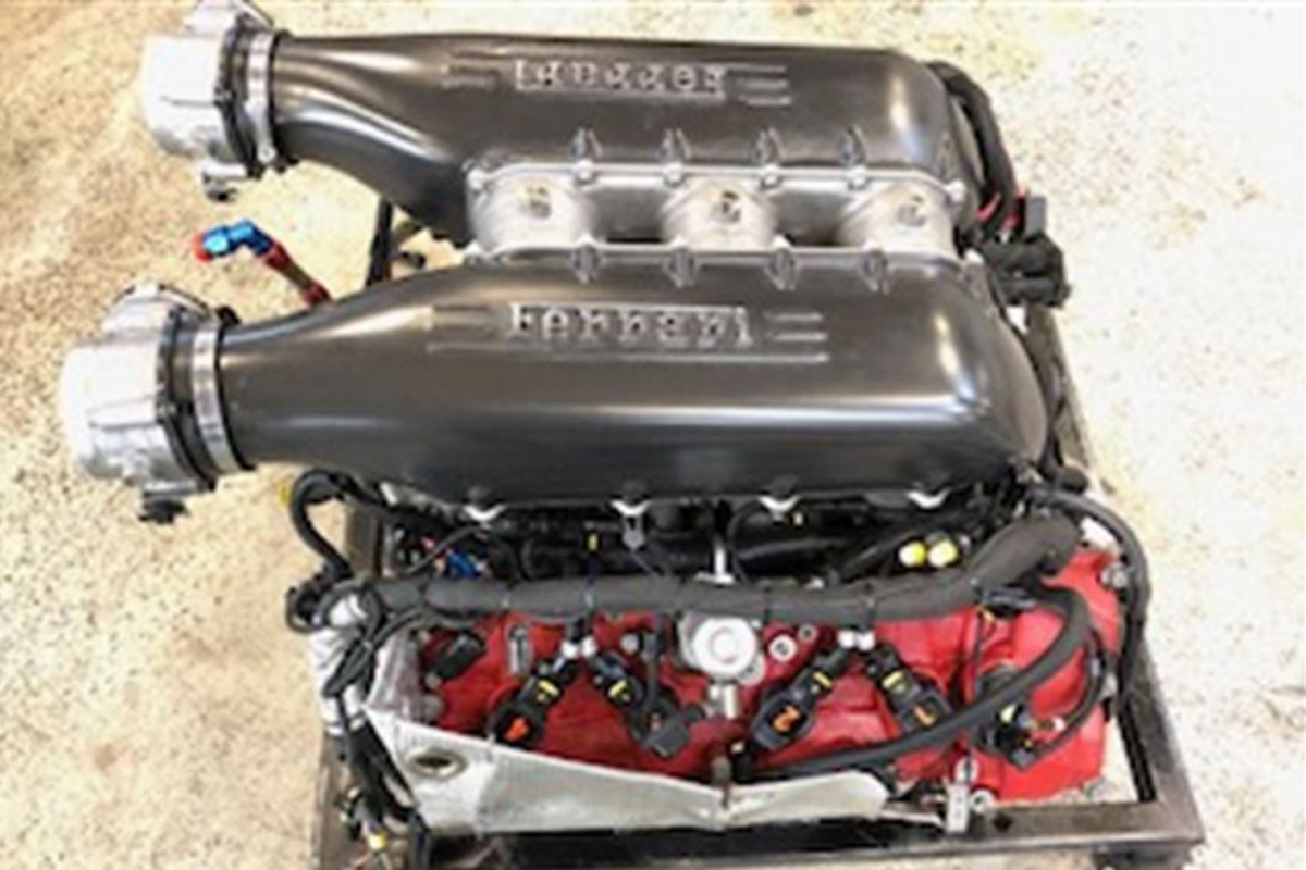 异种移植最佳引擎？ Ferrari 458 GT3 引擎拍卖出售！