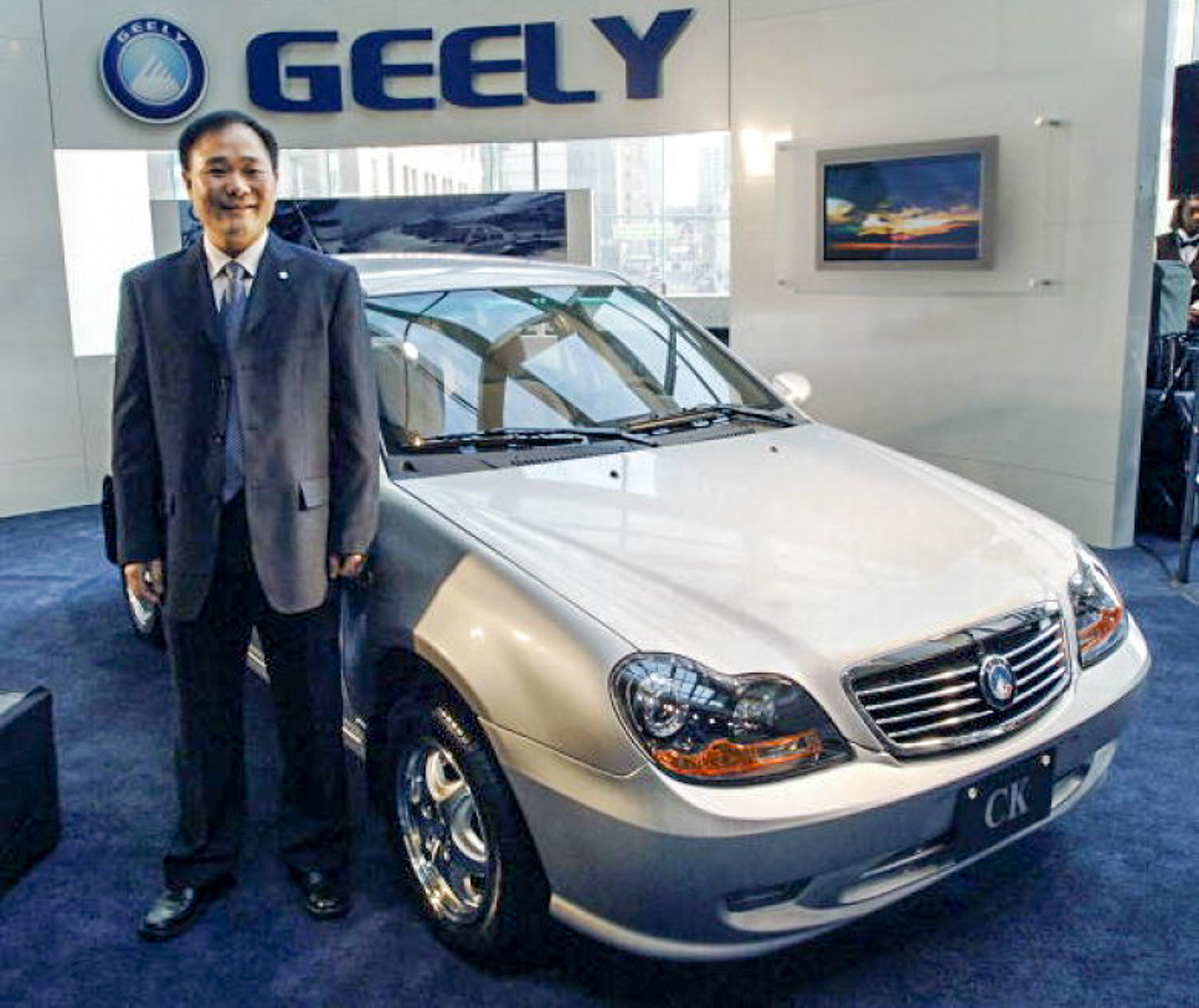因为社长有个“奔驰”梦！ Geely 的第一辆车长这样！