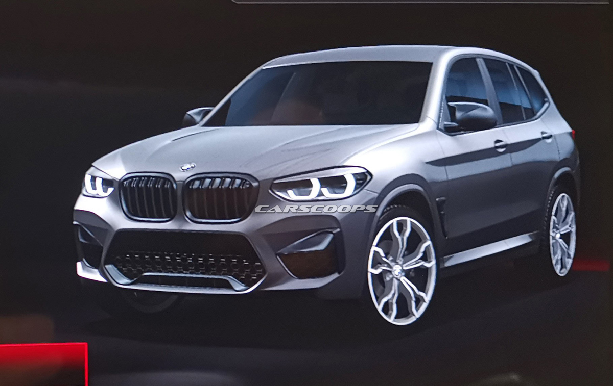 最大马力 450 hp 起跳, 2020 BMW X3 M 真面目曝光!