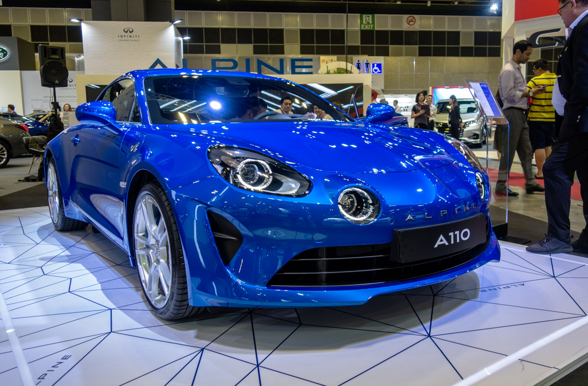 Singapore Motorshow 2019 ：法系小跑车 Alpine A110 ！