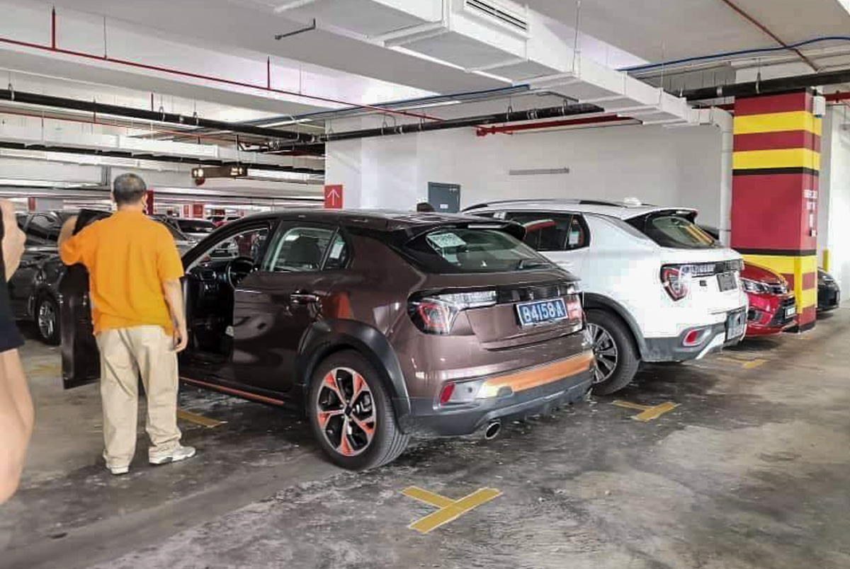 Lynk & Co 01 与 02 双双现身我国云顶高原！