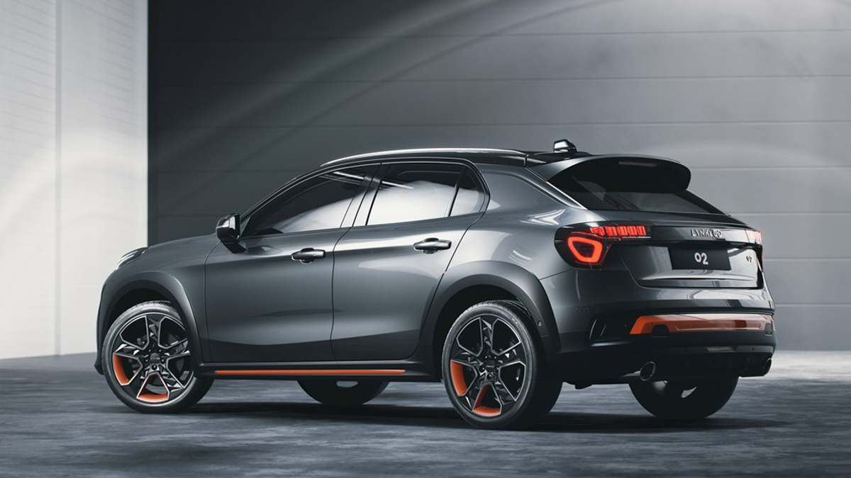 Lynk & Co 02 无伪装现身我国公路测试！