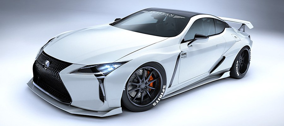 Lexus LC 500 Artisan Spirits 空力套件动感登场！