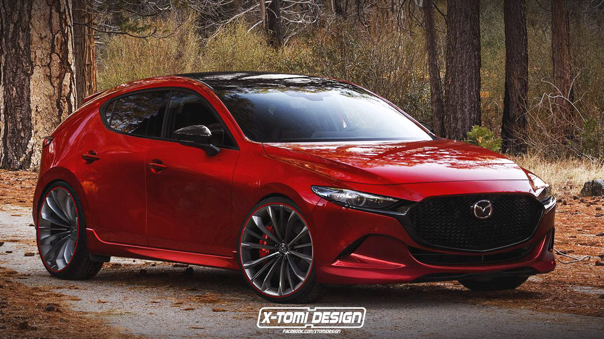 2019 Mazda3 MPS 热血“出炉”！这造型你觉得如何？