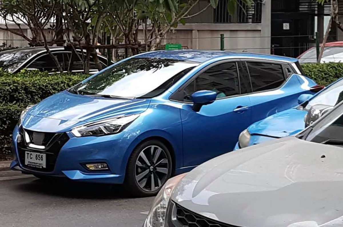新一代 Nissan March 现身泰国测试！
