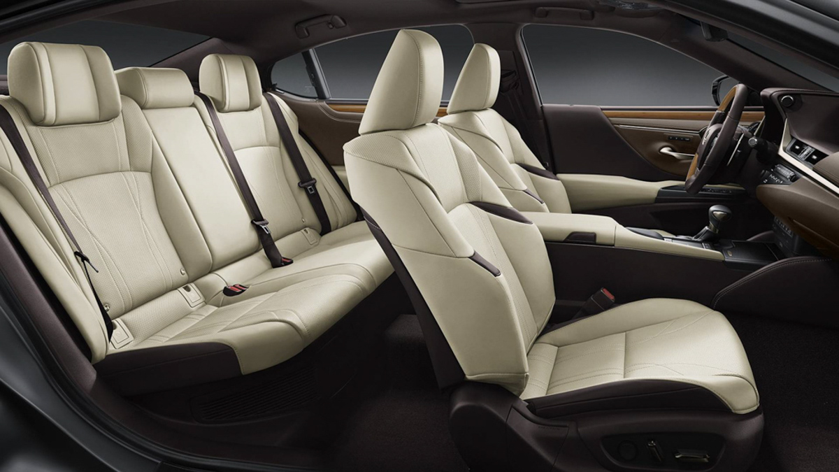 我国备有三种车型, 2019 Lexus ES 官网现踪影!