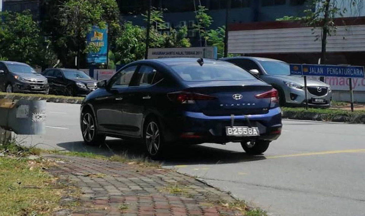 2019 Hyundai Elantra 实车现身我国，最快第二季上市