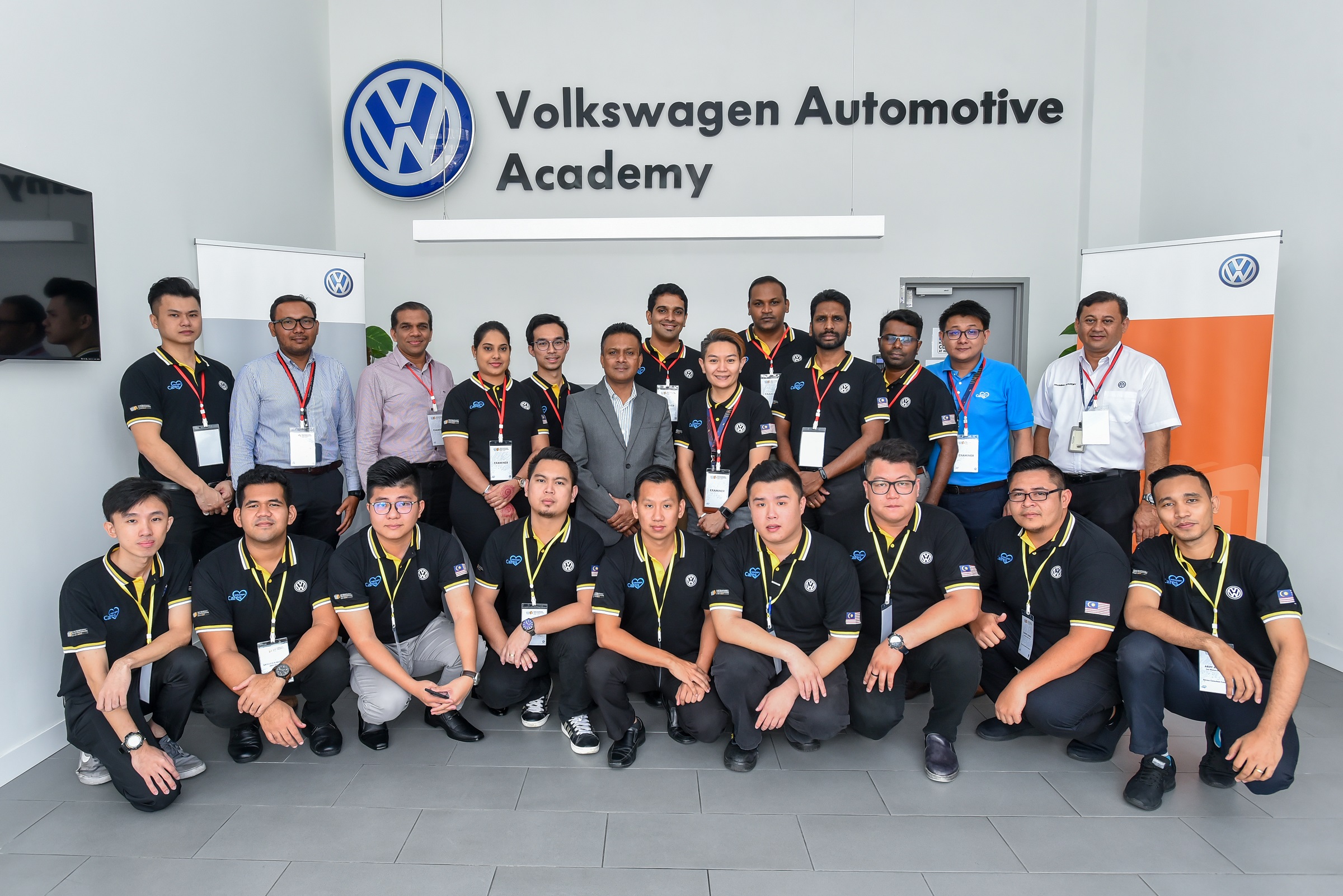 Volkswagen 代理商参加零售资格世界锦标赛