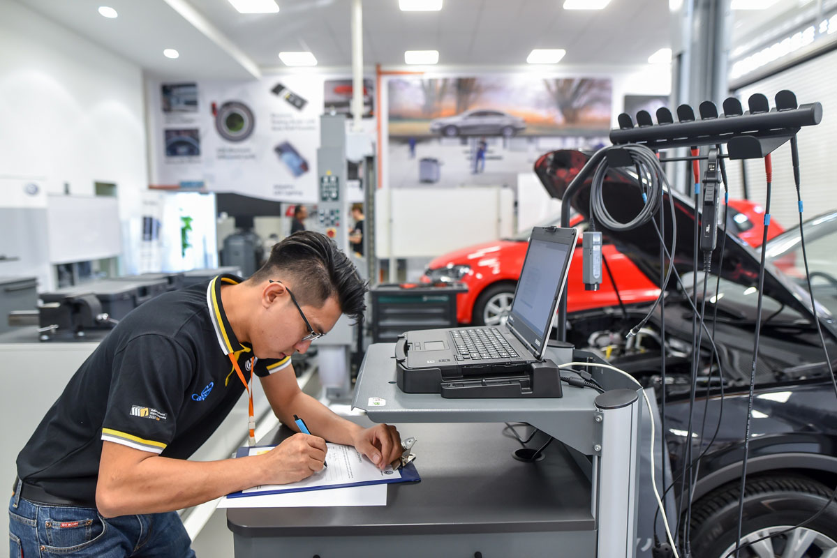 Volkswagen 代理商参加零售资格世界锦标赛