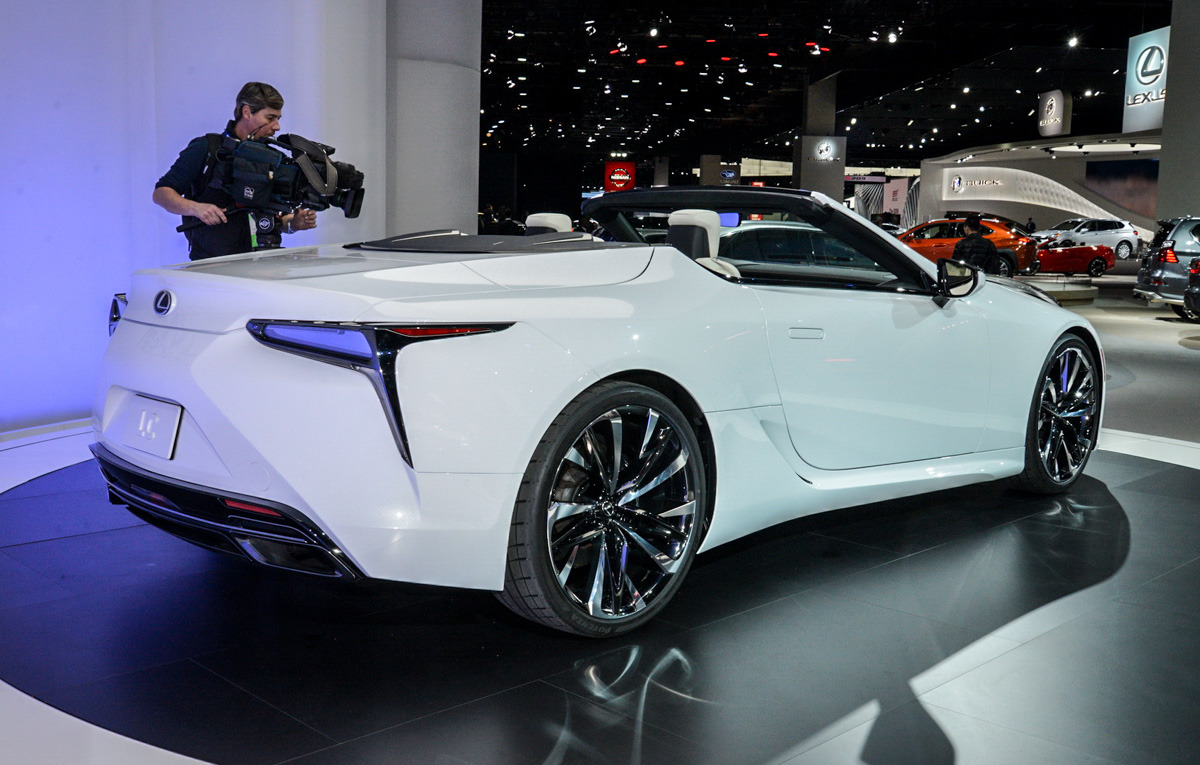 Lexus LC Convertible Concept 日内瓦车展绝美登场！