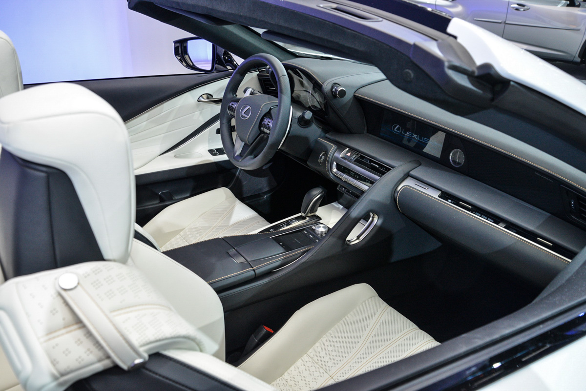Lexus LC Convertible Concept 日内瓦车展绝美登场！