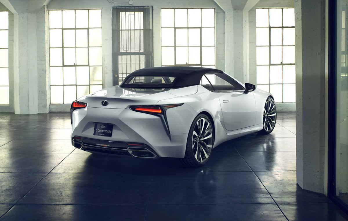 Lexus LC Convertible Concept 日内瓦车展绝美登场！