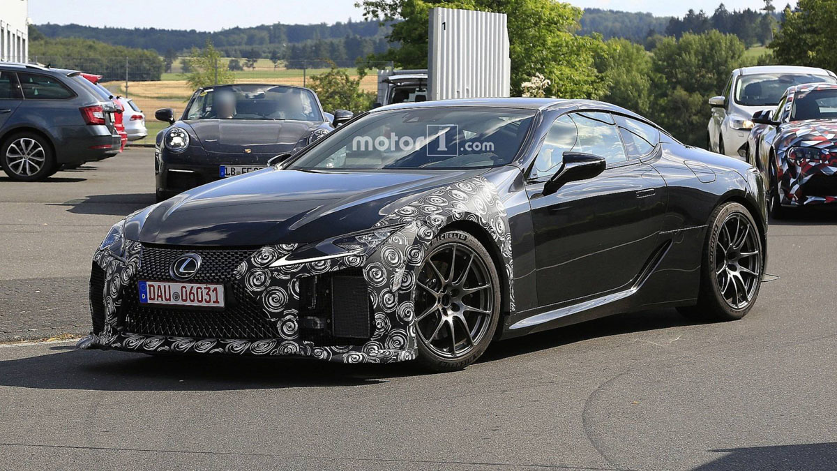 Lexus LC-F 今年登场,最大马力或达621 Hp!