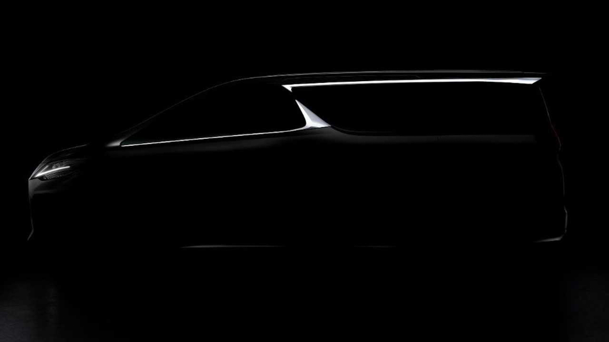 最新预告图出炉，Lexus LM 确认是 Alphard 兄弟车！