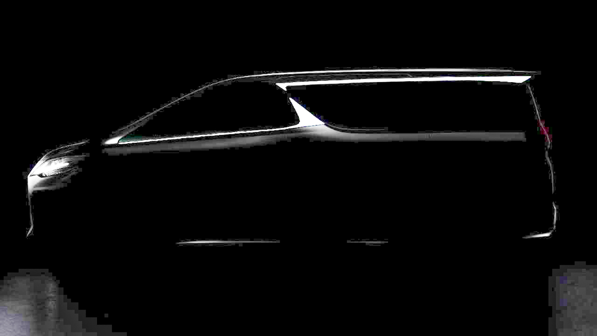 最新预告图出炉，Lexus LM 确认是 Alphard 兄弟车！