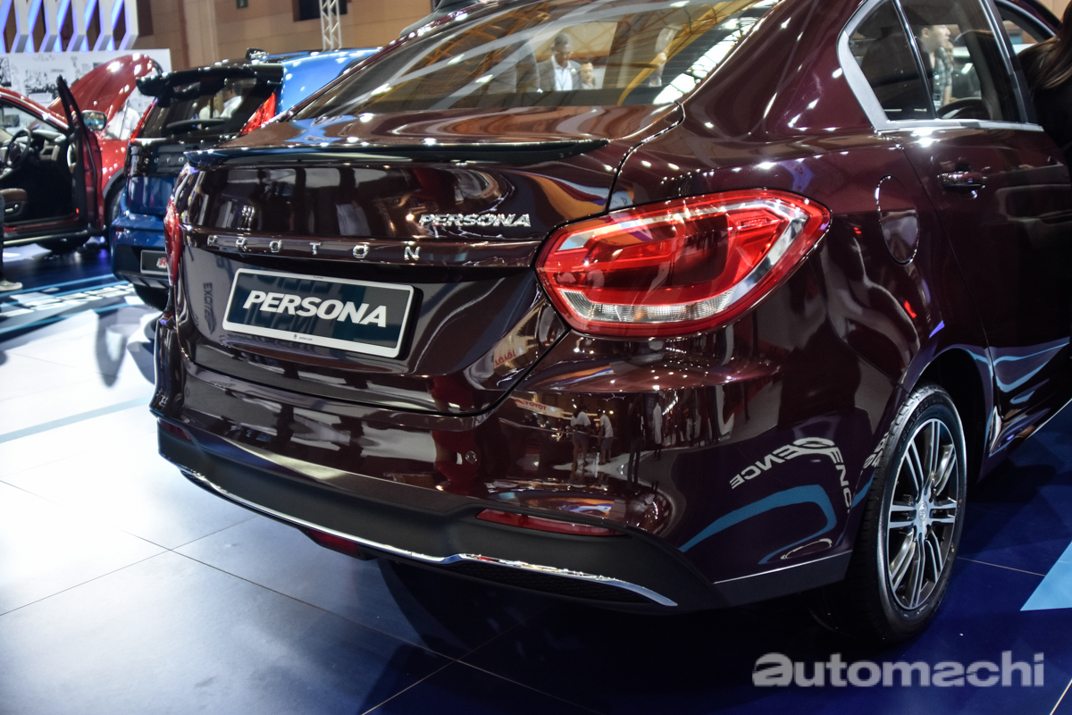 Malaysia Autoshow 2019 ：小改款 Proton Persona 预览！