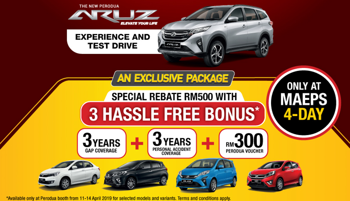 Malaysia Autoshow 独家优惠， Perodua 送出 RM 20,000 现金奖！