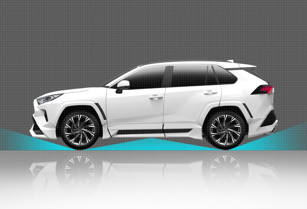 风格截然不同， Toyota RAV4 原厂空力套件登场！