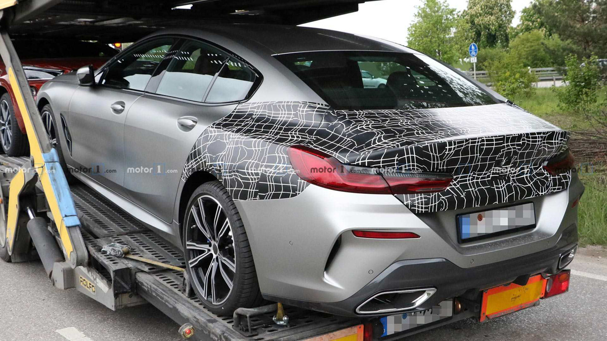 BMW 8 Series Gran Coupe 超低伪装露出！
