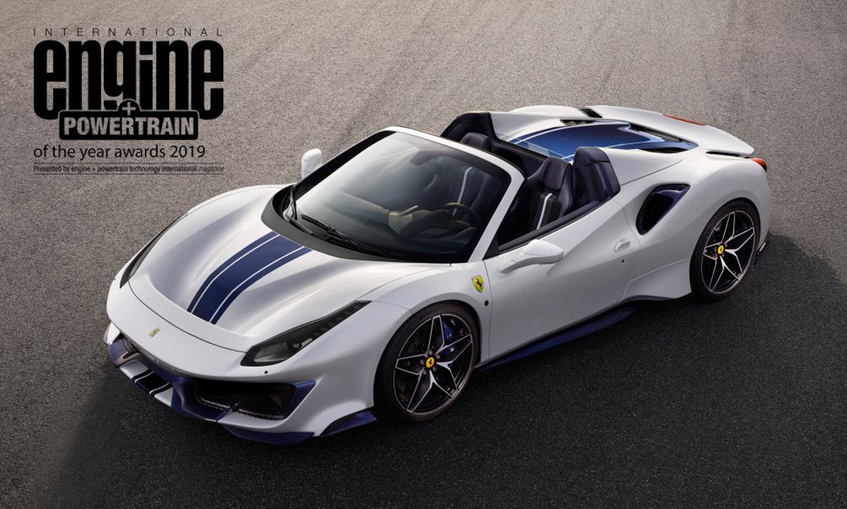 2019 年度国际引擎大奖出炉， Ferrari V8 成四连冠！