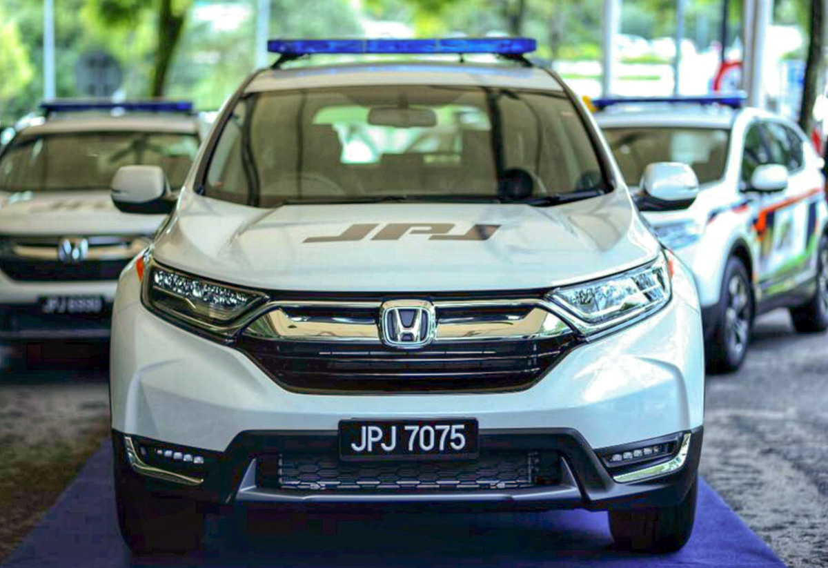 PLUS 大道公司移交10辆 Honda CR-V 予 JPJ ！