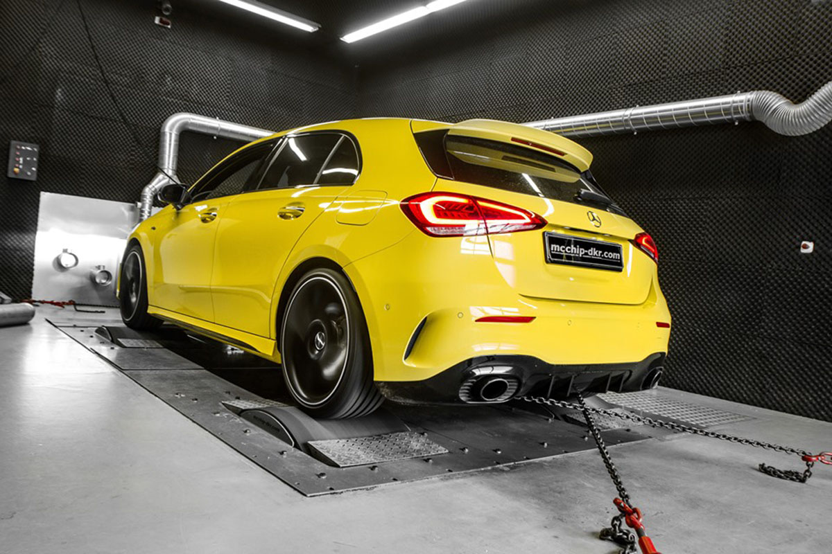 Mercedes-AMG A35 只需 Mcchip-DKR 晶片即可获得341 Hp的马力！