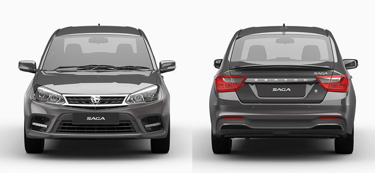 小改款 Proton Saga 内装长这样？