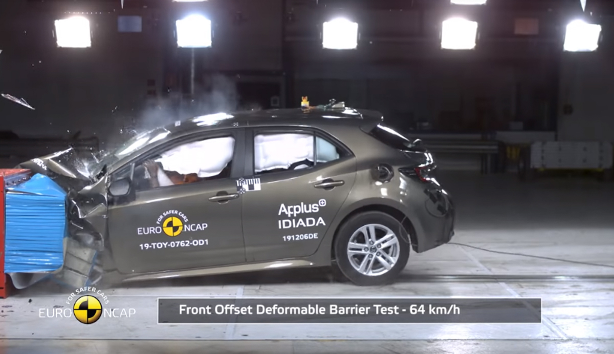 Euro NCAP 成绩出炉， Toyota Corolla 获5星评价！