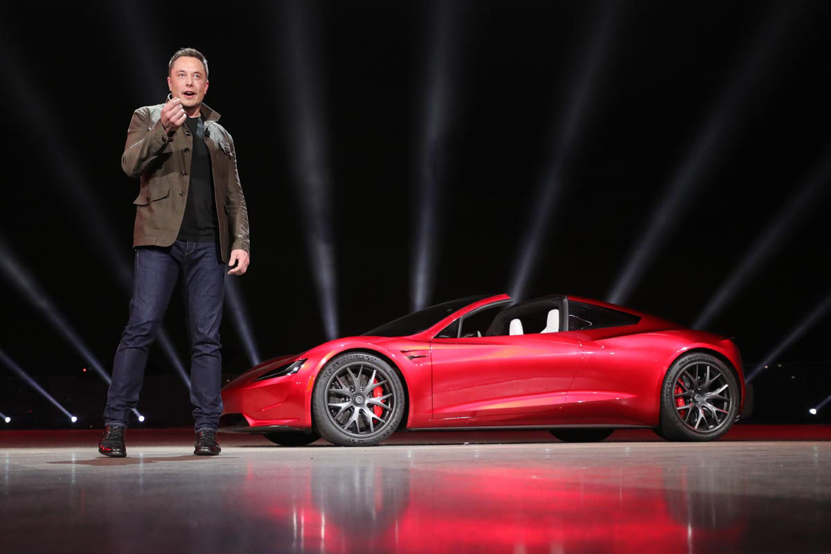 Tesla Roadster 年产量限定10,000台！0-100只需要2.1秒！