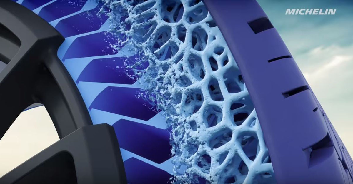 Michelin UPTIS 用不爆胎的轮胎!你值得拥有!