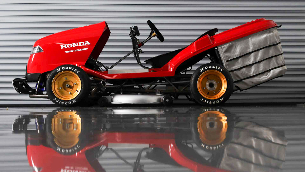 最速割草机！ Honda Mean Mower V2 破世界加速记录！