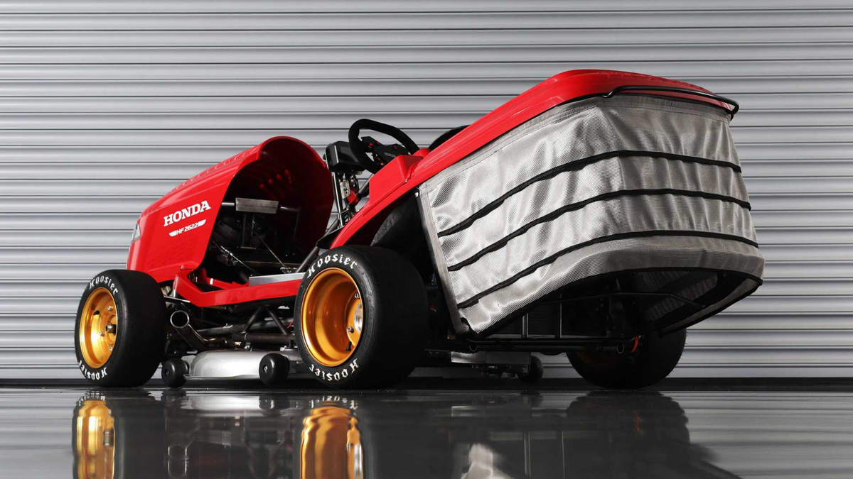 最速割草机！ Honda Mean Mower V2 破世界加速记录！